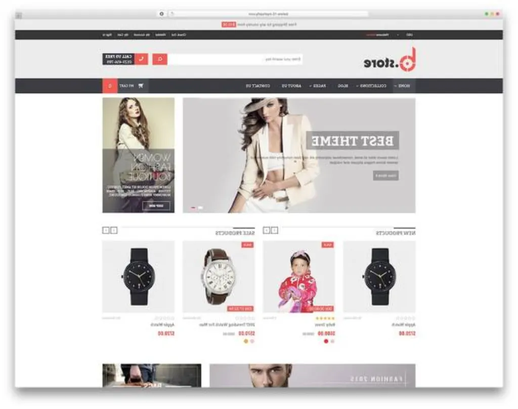 theme gratuit mono produit shopify